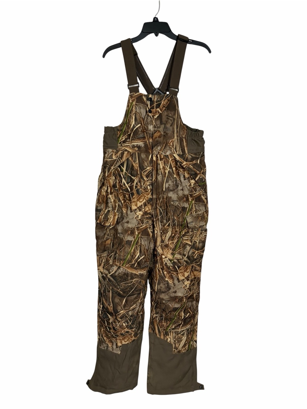 Magellan Outdoors Brown and Green Camo Men's Bib Overalls